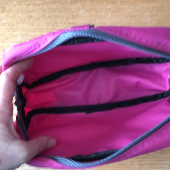 Hot Pink Toiletries/Cosmetic Bag - Picture 4 of 8